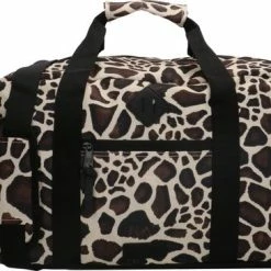 Uitgang 🔔 Enrico Benetti Londen 46148 Reistas/sporttas - Giraf Print ⌛