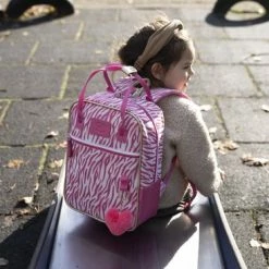 Goedkoop 🔔 Beagles Originals Kids Adventures - Rugzak - Roze Zebra 🧨 -Reisbagage-Reisaccessoires Winkel 550x367 8