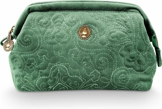 Hete verkoop π Pip Studio Kleine Toilettas Quilty Days - Vierkant - Groen - Fluweel π― 3 Hete verkoop π Pip Studio Kleine Toilettas Quilty Days - Vierkant - Groen - Fluweel π―