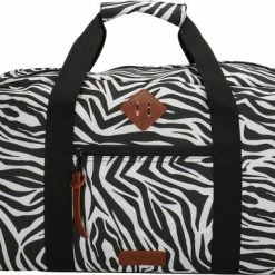 Promo 👏 Enrico Benetti Londen 46148 Reistas/sporttas - Zebra Print 🔥
