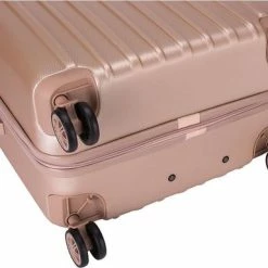 Hete verkoop 🌟 Decent Tranporto-One Reiskoffer 66 Cm - Zalmroze 😉 -Reisbagage-Reisaccessoires Winkel 550x384 5