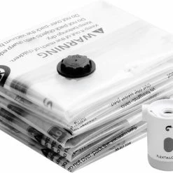 Groothandel ❤️ Flextail Gear Vacuüm Opbergzakken Voor Kleding - 80x60 Cm - 4 Stuks 🔔 -Reisbagage-Reisaccessoires Winkel 550x387 6