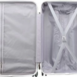 Gloednieuw 🎁 Royal Swiss - Reis Koffer - 56cm - Cijferslot- Lichtgewicht Koffer - 4 Wielen- Zilver 🎉 -Reisbagage-Reisaccessoires Winkel 550x392 4