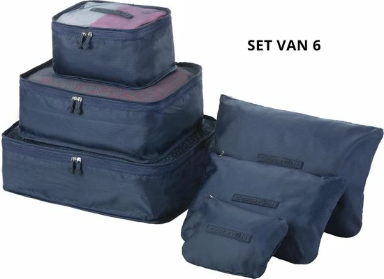 Aanbiedingen 🥰 CarryOn Packing Cubes Set 6-Delig – Kleding Organizer Voor Koffers, Tassen En 🎒 Backpack – Praktisch– Lichtgewicht – Kreukvrij Inpakken 😍 3 Aanbiedingen 🥰 CarryOn Packing Cubes Set 6-Delig – Kleding Organizer Voor Koffers, Tassen En 🎒 Backpack – Praktisch– Lichtgewicht – Kreukvrij Inpakken 😍