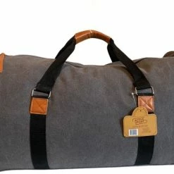 Goedkoop 🥰 Sports Active Reistas Canvas Deluxe | 50 Liter Weekendtas | 56 X 32 X 30cm | Reistas | Sport Tas| Grijs 🎁 -Reisbagage-Reisaccessoires Winkel 550x407