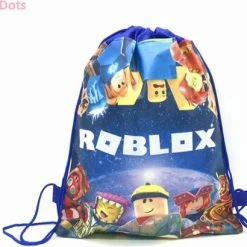 Begroting 👍 Roblox Tas - Gymtas - Zwemtas - Blauw - Opbergtas - Jongens & Meisjes - Gamen - Spel 🔥