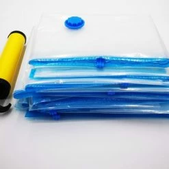 Beste Verkoop ✔️ VITAMO Complete Set Vacuümzakken Met Pomp - 4 Maten Opbergzakken - 13 Stuks 🌟 -Reisbagage-Reisaccessoires Winkel 550x419 1