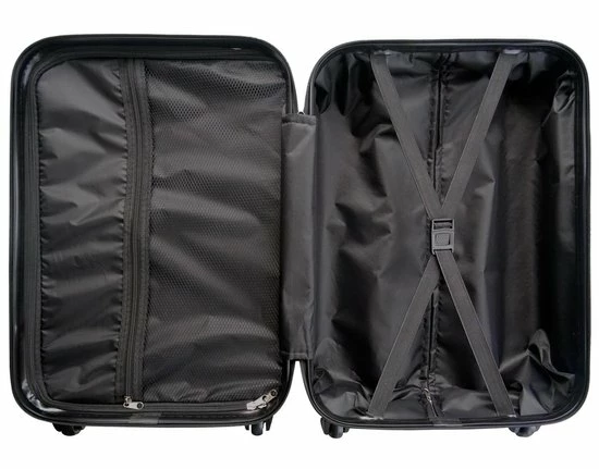 Beste Verkoop π Globeless π Handbagage Koffer - TSA Slot - 55x35x20cm - IATA Standaard Trolley - Zwart π 8 Beste Verkoop π Globeless π Handbagage Koffer - TSA Slot - 55x35x20cm - IATA Standaard Trolley - Zwart π - Afbeelding 6