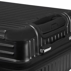 Hete verkoop 🤩 Royal Swiss - Reis Koffer - 66cm - Cijferslot- Lichtgewicht Koffer - 4 Wielen - Zwart 👍 -Reisbagage-Reisaccessoires Winkel 550x437 1