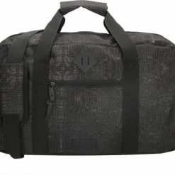 Uitgang 😍 Enrico Benetti Londen 46148 Reistas/sporttas - Zwarte Crocodile Print ❤️