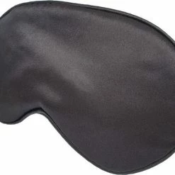 Hete verkoop ❤️ Slaapmasker Extra Zacht Satijn - Zwart - Thuis - Verduisterend - Onderweg - Vliegtuig - Festival - Slaapcomfort - ODaani 🎁 -Reisbagage-Reisaccessoires Winkel 550x446 2
