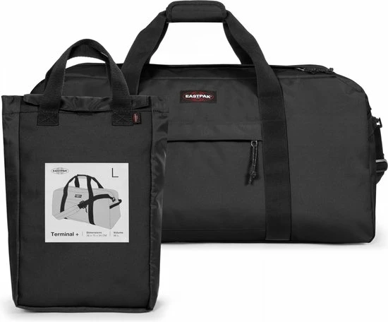 Gloednieuw ❤️ Eastpak - Terminal - Reistas - 96 Liter - Black 🎁 8 Gloednieuw ❤️ Eastpak - Terminal - Reistas - 96 Liter - Black 🎁 - Afbeelding 6