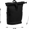 Nieuw 💯 Daniel Ray Highlands Rolltop Laptop Rugzak Waterproof - 15,6 Inch - Zwart 😀 -Reisbagage-Reisaccessoires Winkel 550x458