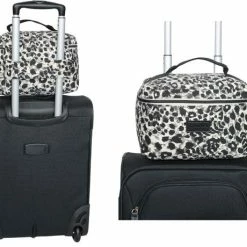 Uitgang 💯 Fana Bags Toilettas Dames Panter Print - Handvat - Reis Toilettas Vakantie & Reizen – Toilettas Dames Leopard - Beautycase Luipaard - Cadeau - Grote Toilettas - Veel Vakken 🌟 -Reisbagage-Reisaccessoires Winkel 550x460 1