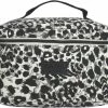 Uitgang 💯 Fana Bags Toilettas Dames Panter Print - Handvat - Reis Toilettas Vakantie & Reizen – Toilettas Dames Leopard - Beautycase Luipaard - Cadeau - Grote Toilettas - Veel Vakken 🌟