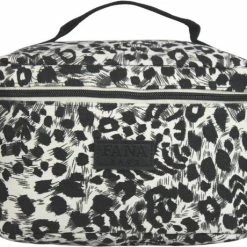 Uitgang 💯 Fana Bags Toilettas Dames Panter Print - Handvat - Reis Toilettas Vakantie & Reizen – Toilettas Dames Leopard - Beautycase Luipaard - Cadeau - Grote Toilettas - Veel Vakken 🌟