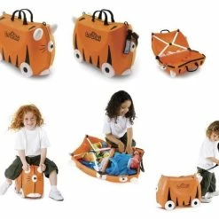 Goedkoopste 🛒 Trunki Ride-On 👜 Handbagage Koffer 46 Cm - Tijger Tipu 🥰 -Reisbagage-Reisaccessoires Winkel 550x466 3