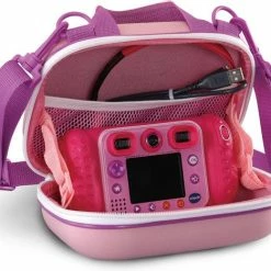 Kopen ⌛ VTech KidiZoom Draagtas - Tas Met Opbergvakken - Roze - 4 Tot 10 Jaar ⭐ -Reisbagage-Reisaccessoires Winkel 550x468