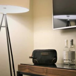 Top 10 🤩 Yakfield - Toilettas - Kado Man - Heren - Vintage Black - Canvas - Zwart - Grijs- Extra Binnenvak - 25x14x10 Cm 🔔 -Reisbagage-Reisaccessoires Winkel 550x469 1