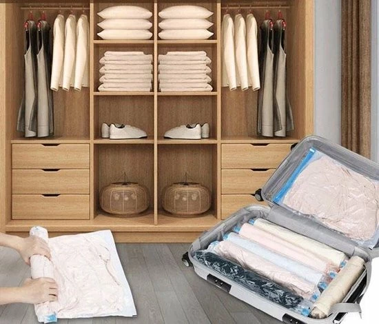 Beste Pirce ๐ VITAMO Roll Up Vacuüm Opbergzakken - 3 Maten Oprolbare Vacuümzakken - 12 Stuks ๐ 11 Beste Pirce ๐ VITAMO Roll Up Vacuüm Opbergzakken - 3 Maten Oprolbare Vacuümzakken - 12 Stuks ๐ - Afbeelding 9