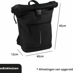 Beste deal ✨ Van Enkhuizen Rugzak Jongens - Rugzak Met Laptopvak 15,6 Inch - 20 Liter - Waterafstotend En Thermo Materiaal - Zwart 🧨 -Reisbagage-Reisaccessoires Winkel 550x471 3