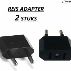 Promo 💯 Ronyse Reisstekker Van VS/USA Naar EU Reisstekker - 2 Stuks - Reis Adapter - Zwart -Travel Adapter - America Stekker - America Adapter - Verloop Adapter 🎁 9 Promo 💯 Ronyse Reisstekker Van VS/USA Naar EU Reisstekker - 2 Stuks - Reis Adapter - Zwart -Travel Adapter - America Stekker - America Adapter - Verloop Adapter 🎁 -Reisbagage-Reisaccessoires Winkel 550x481 2