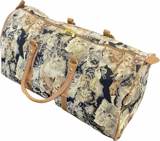 Nieuw π₯ Leonardo Weekendtas Cats 50Liter Limited Edition - Reistas - 50x30x30 - Duffelbag Poes Kittens π 3 Nieuw π₯ Leonardo Weekendtas Cats 50Liter Limited Edition - Reistas - 50x30x30 - Duffelbag Poes Kittens π