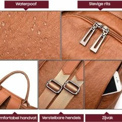 Groothandel ๐ฅฐ Glennoo Anti-diefstal Rugzak - Rugtas Dames - Waterdicht - Klein - Anti-theft ๐ Backpack - Rug-, Schouder-, Handtas In één - Zacht PU-leer - Incl. Verstelbare Riem- DomanEmpire ๐ฏ 14 Groothandel ๐ฅฐ Glennoo Anti-diefstal Rugzak - Rugtas Dames - Waterdicht - Klein - Anti-theft ๐ Backpack - Rug-, Schouder-, Handtas In één - Zacht PU-leer - Incl. Verstelbare Riem- DomanEmpire ๐ฏ -Reisbagage-Reisaccessoires Winkel 550x484