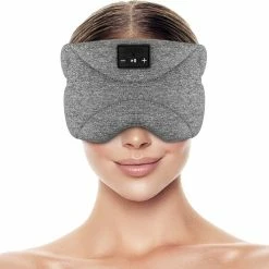 Beste deal 🤩 Slowwave Bluetooth Slaapmasker (premium) - Beste Keuze - 100% Verduisterend - Ultraplatte 'spons Speakers' (perfect Voor Zijslapers) - Koel En Ademend Materiaal - Volledig Verstelbaar - Excellente Geluidskwaliteit - Batterijduur: 13 Uur - Voor Mannen En Vrouw ⌛ -Reisbagage-Reisaccessoires Winkel 550x490 1