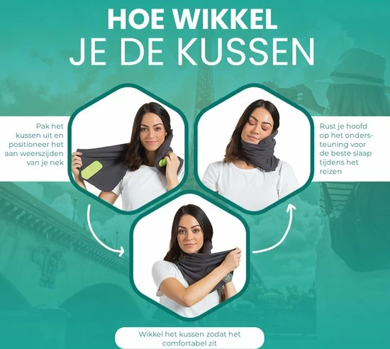 Coupon 🌟 HMerch™ Reiskussen Voor Auto En Vliegtuig - Travel Pillow - Nekkussen - Hoofdkussen Voor Nekklachten - Neksteun 🛒 7 Coupon 🌟 HMerch™ Reiskussen Voor Auto En Vliegtuig - Travel Pillow - Nekkussen - Hoofdkussen Voor Nekklachten - Neksteun 🛒 - Afbeelding 5