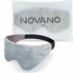 Coupon ✔️ Novano Verzwaard Slaapmasker - Oogmasker Voor Betere Slaap - Migraine - Hoofdpijn - 270gr - Grijs 🤩 -Reisbagage-Reisaccessoires Winkel 550x493 3