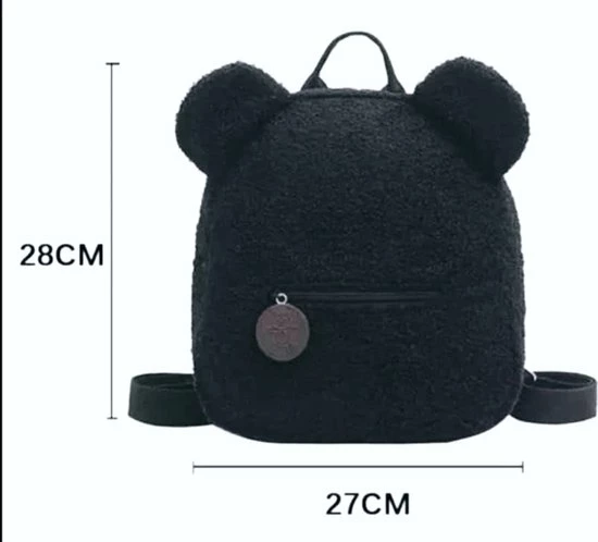 Uitgang π Babycure Teddy Kids Rugzak | Rugtas | Schooltas | Tas | Kinderen | Peuter | Kleuter | Teddy | Zwart | Baby En Kind π 5 Uitgang π Babycure Teddy Kids Rugzak | Rugtas | Schooltas | Tas | Kinderen | Peuter | Kleuter | Teddy | Zwart | Baby En Kind π - Afbeelding 3