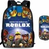 Gloednieuw ✔️ Simple Lifestyle® Roblox Rugzak- Kinder Rugtas En Pennen Etui - Blauw Schooltas - 16 Liter - 3 Ritsvakken 🎁 -Reisbagage-Reisaccessoires Winkel 550x503 2