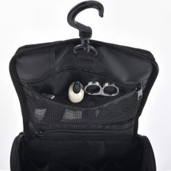 Beste deal 😉 Sitna Reistoilettas Ophangbaar Zwart - Reisetui Toiletspullen Kamperen - Toilettas Met Ophanghaak - Toiletartikelen Opbergtas - Toilettas Voor Reizen En Vakanties - Camping Toilet Bag 😀 -Reisbagage-Reisaccessoires Winkel 550x503 3