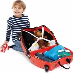 Goedkoopste 🛒 Trunki Ride-On 👜 Handbagage Koffer 46 Cm - Tijger Tipu 🥰 -Reisbagage-Reisaccessoires Winkel 550x504 5