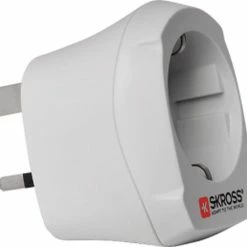 Hete verkoop 😀 SKROSS - Reisstekker/Wereldstekker - Europa Naar Engeland (UK) - Zwitserse Kwaliteit - Input Voltage 100V - 250V ⌛ -Reisbagage-Reisaccessoires Winkel 550x506