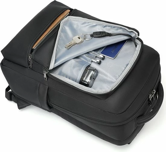 Flash-uitverkoop โญ Tigernu Pro Laptop Rugzak T/m 15,6 Inch –waterafstotend – Anti Diefstal – 27 Liter - Zwart - Inclusief Regenhoes En Cijferslot ๐ 14 Flash-uitverkoop โญ Tigernu Pro Laptop Rugzak T/m 15,6 Inch –waterafstotend – Anti Diefstal – 27 Liter - Zwart - Inclusief Regenhoes En Cijferslot ๐ - Afbeelding 12