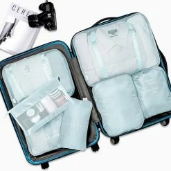 Nieuw ✔️ AXHO Packing Cubes - 8 Delig - Bagage Organizers - Kleding Organizer - Koffer Organizer Set - Koffer Organizer Set - Compression Cube - Blauw ✔️ 17 Nieuw ✔️ AXHO Packing Cubes - 8 Delig - Bagage Organizers - Kleding Organizer - Koffer Organizer Set - Koffer Organizer Set - Compression Cube - Blauw ✔️ -Reisbagage-Reisaccessoires Winkel 550x509 10