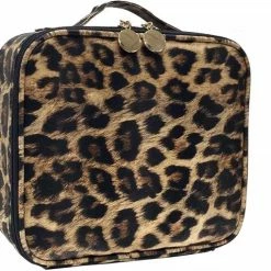 Coupon 🛒 YONO Beautycase Luipaard - Make Up Koffer Dames – Makeup Organizer – Tas Voor Cosmetica – Reis Toilettas – Leopard 🔔