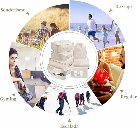 Korting โ๏ธ BOTC Packing Cube Set 9-Delig - Kleding Organizer Voor Koffers, Tassen En ๐ Backpack ๐ 13 Korting โ๏ธ BOTC Packing Cube Set 9-Delig - Kleding Organizer Voor Koffers, Tassen En ๐ Backpack ๐ - Afbeelding 11