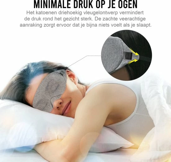 Beste Verkoop π Podec Slaapmasker Voor Mannen En Vrouwen Slaap Oogmasker - Ademend Katoen π 7 Beste Verkoop π Podec Slaapmasker Voor Mannen En Vrouwen Slaap Oogmasker - Ademend Katoen π - Afbeelding 5