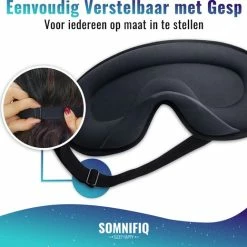 Beste Pirce 🎁 Somnifiq Slaapmasker - Luxe 3D Oogmasker - Zijde Slaapmasker - Traagschuim - 100% Verduisterend 🛒 -Reisbagage-Reisaccessoires Winkel 550x519