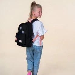 Coupon ✔️ Milky Kiss 👧 Girls Can Rugzak - Schooltas Meisje - Zwart 💯 -Reisbagage-Reisaccessoires Winkel 550x520 2