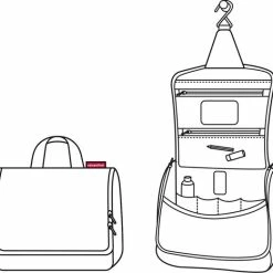 Uitgang 🛒 Reisenthel Toiletbag Toilettas Ophangen - 3L - Signature Navy Blauw 🎉 -Reisbagage-Reisaccessoires Winkel 550x521 3