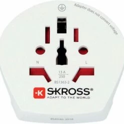 Goedkoop ❤️ Skross - Reisstekker Wereld Naar Europa (EU) - Geschikt Voor Type F 🌟 -Reisbagage-Reisaccessoires Winkel 550x524 10