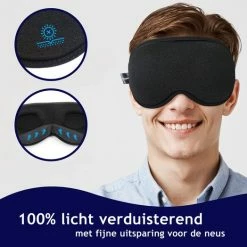 Kopen 🔥 Dutchable Slaapmasker - Luxe 3D Oogmasker - Zijde Slaapmasker - Traagschuim - 100% Verduisterend - GRATIS Slaap Oordopjes 🎁 -Reisbagage-Reisaccessoires Winkel 550x524 11