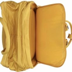 Uitgang 🌟 Fjallraven Fjällräven Kånken Laptop 17" Unisex Rugzak - Ochre ⭐ -Reisbagage-Reisaccessoires Winkel 550x527 2