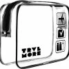 Top 10 ✨ TRVLMORE Transparante Toilettas - Unisex - Voor 👜 Handbagage & Reizen - Zwart/Transparant 🤩 -Reisbagage-Reisaccessoires Winkel 550x527 5