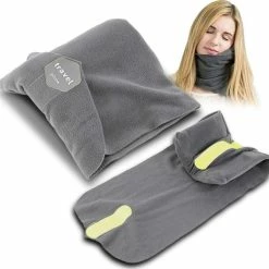 Coupon 🌟 HMerch™ Reiskussen Voor Auto En Vliegtuig - Travel Pillow - Nekkussen - Hoofdkussen Voor Nekklachten - Neksteun 🛒
