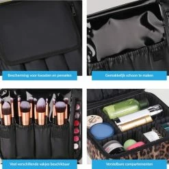 Coupon ๐ YONO Beautycase Luipaard - Make Up Koffer Dames – Makeup Organizer – Tas Voor Cosmetica – Reis Toilettas – Leopard ๐ 13 Coupon ๐ YONO Beautycase Luipaard - Make Up Koffer Dames – Makeup Organizer – Tas Voor Cosmetica – Reis Toilettas – Leopard ๐ -Reisbagage-Reisaccessoires Winkel 550x532 7